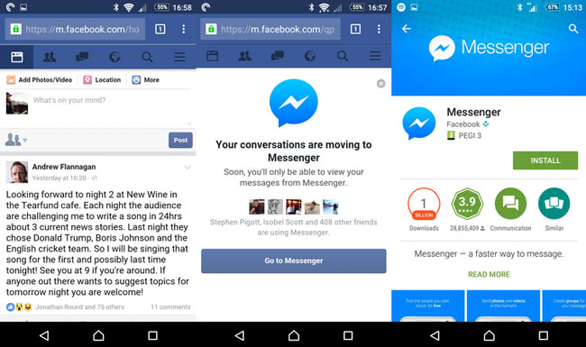 Facebook messenger for my mobile free download tencent